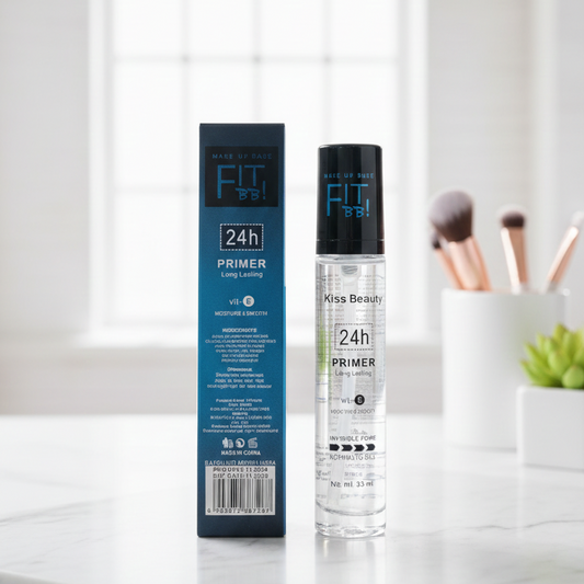 Kiss Beauty 24H Face Makeup Primer Providing Smooth Base With Long Lasting Effect - 35ML
