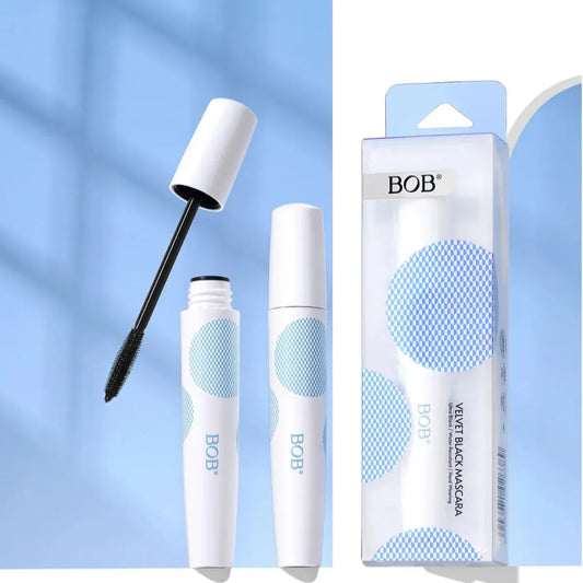 BOB Velvet Black Mascara | Waterproof | Long‑Lasting Volume & Curl | Smudge‑Free Eye Makeup |5G