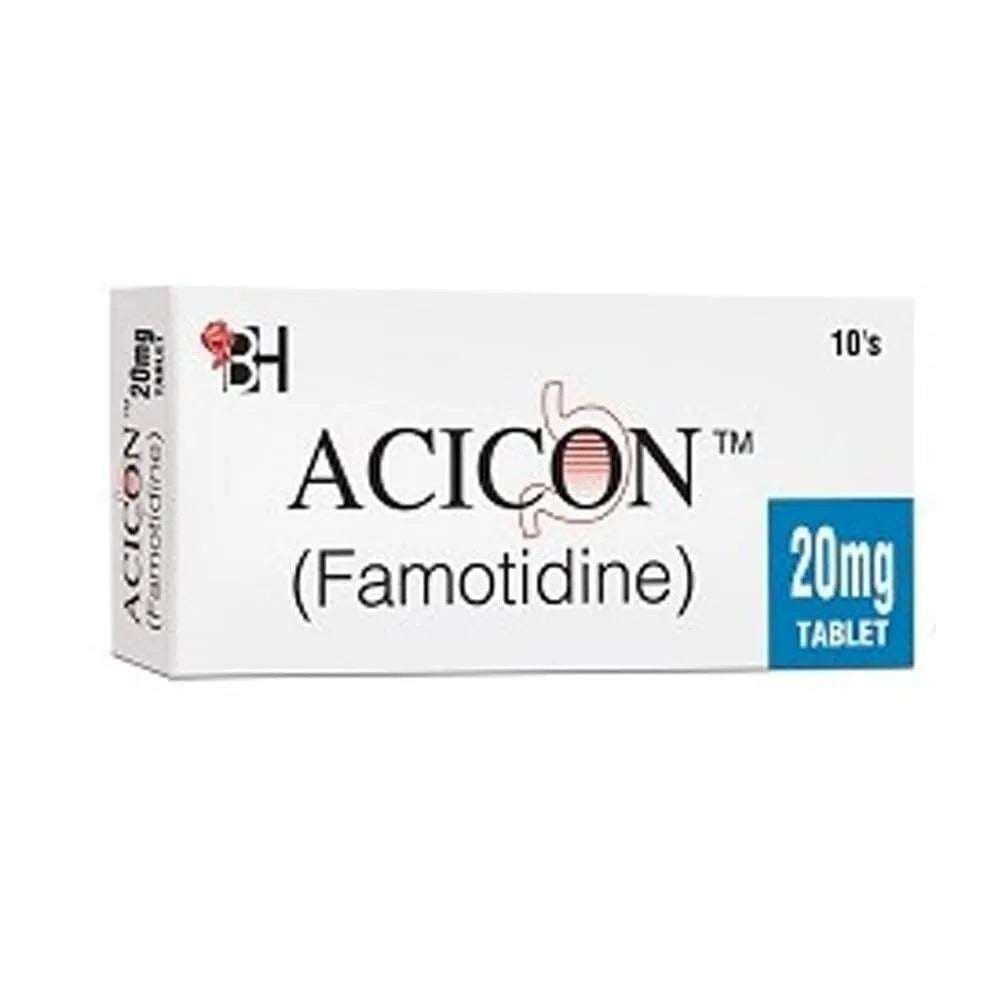 Acicon 20mg Tablet 10 S