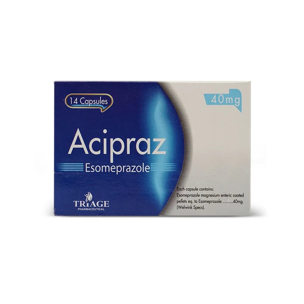 Acipraz 40mg Capsule 7 S