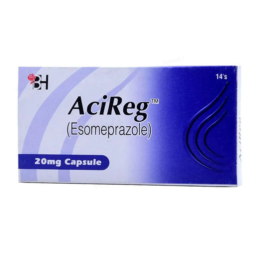 Acireg 20mg Capsule 7 S