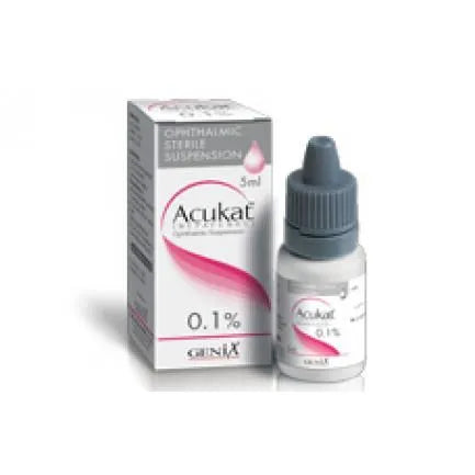 Acukat Eye 0.10% Drop 5 ml