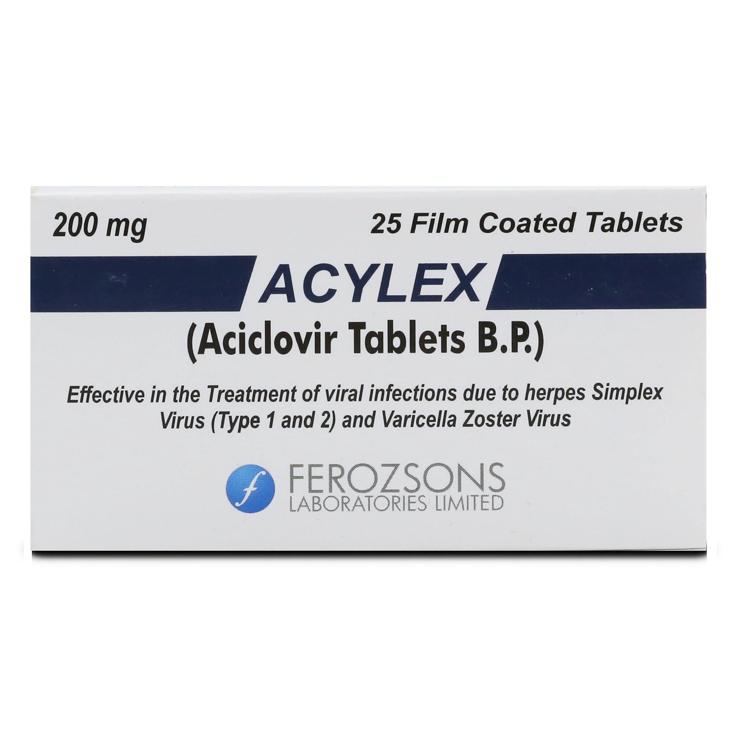 Acylex 200mg Tablet 5 S