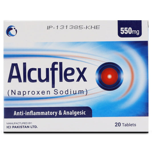 Alcuflex 550mg Tablet Pack (x2)