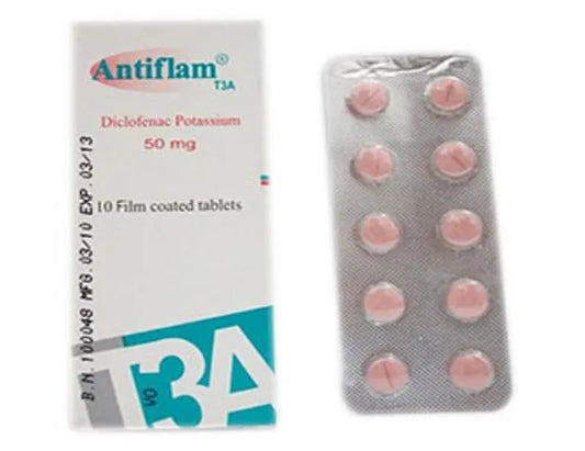 Antiflam 50mg Tablet 10 S