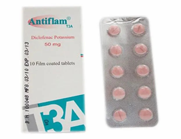 Antiflam 50mg Tablet Pack (x3)